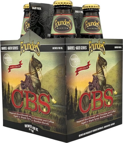 FOUNDERS CBS B.A. STOUT 12OZ 4PK
