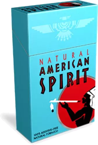 AMERICAN SPIRITS BLUE BOX