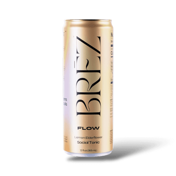 NA-BREZ FLOW LEMON ELDERFLOWER 12OZ