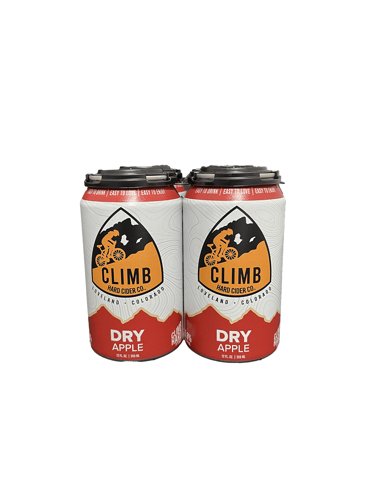 CLIMB HARD CIDER CO. DRY APPLE CIDER 12OZ 6PK