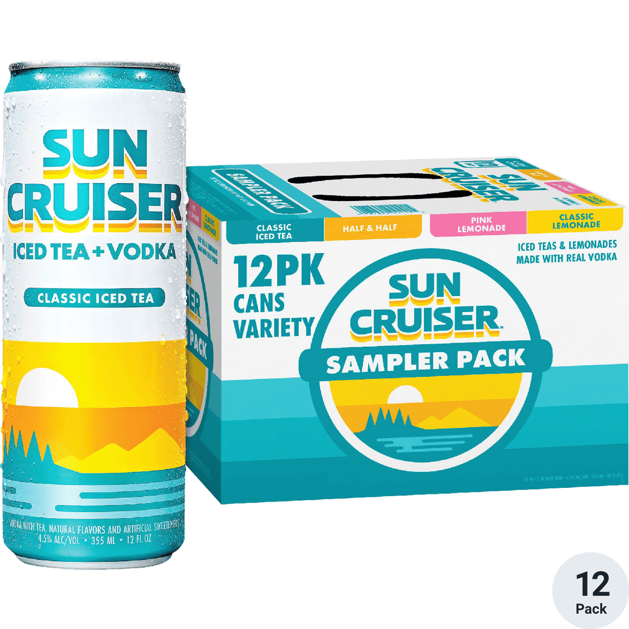 SUN CRUISER SAMPLER ICE TEA 12PK