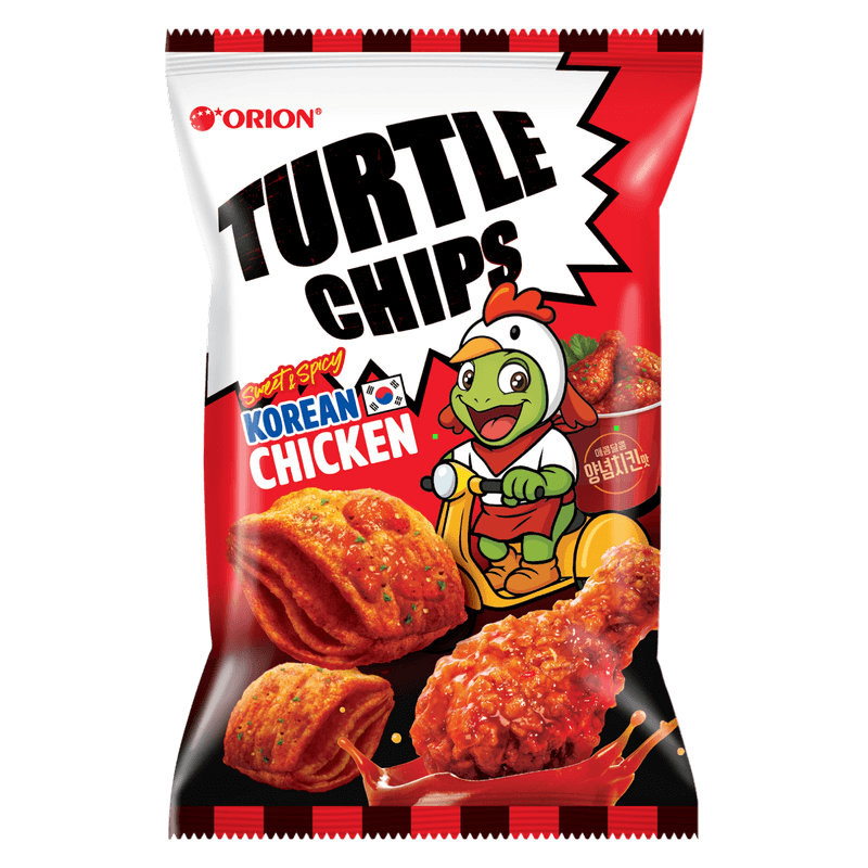 TURTLE CHIPS KOREAN CHICKEN 5.6OZ