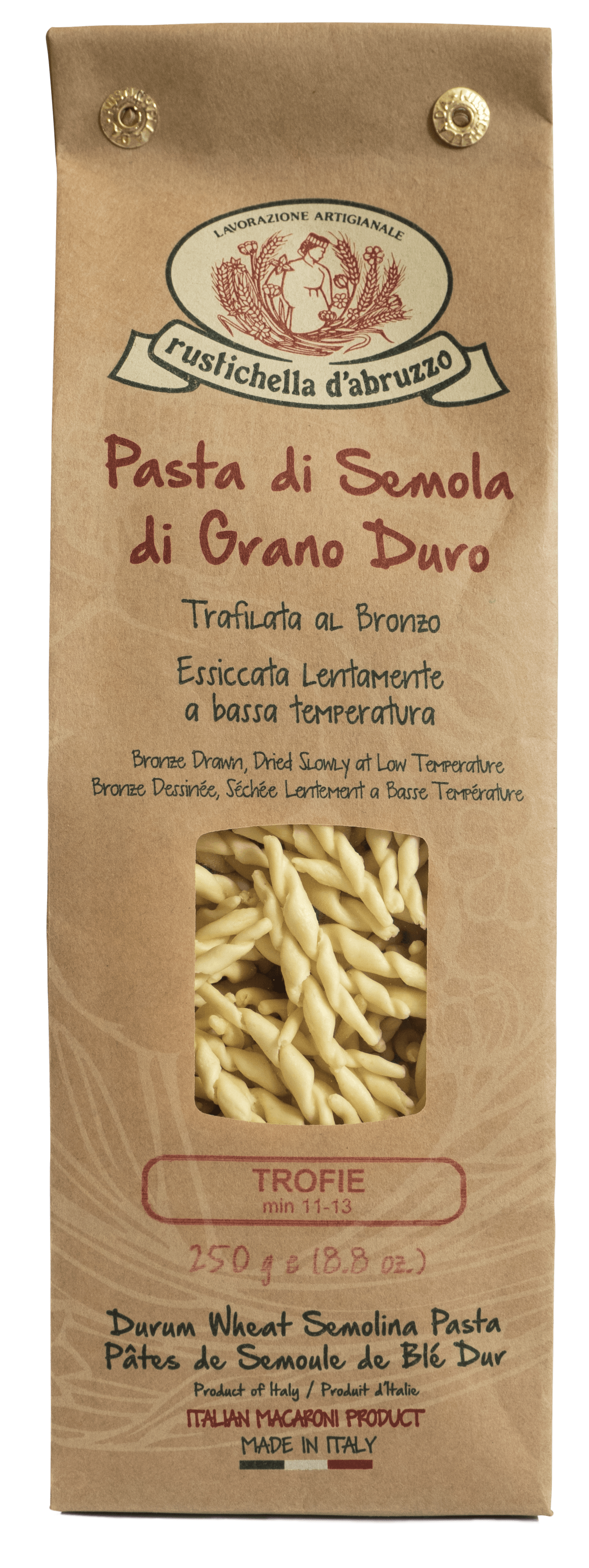 Rustichella D'abruzzo Trofie Pasta 8.8oz