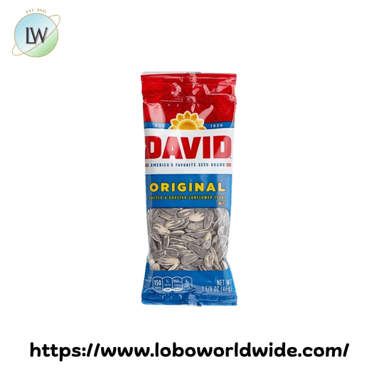 DAVID SUNFLOWER SEEDS ORIGINAL SALTED 1.75OZ