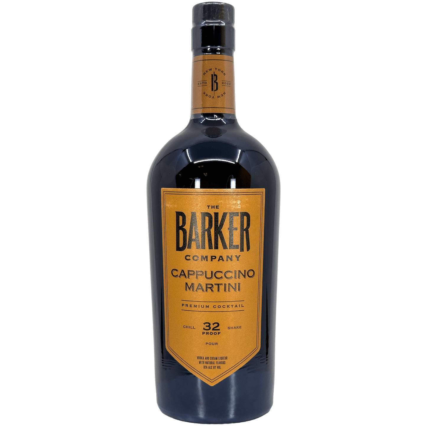 THE BARKER COMPANY CAPPUCCINO MARTINI 750ML