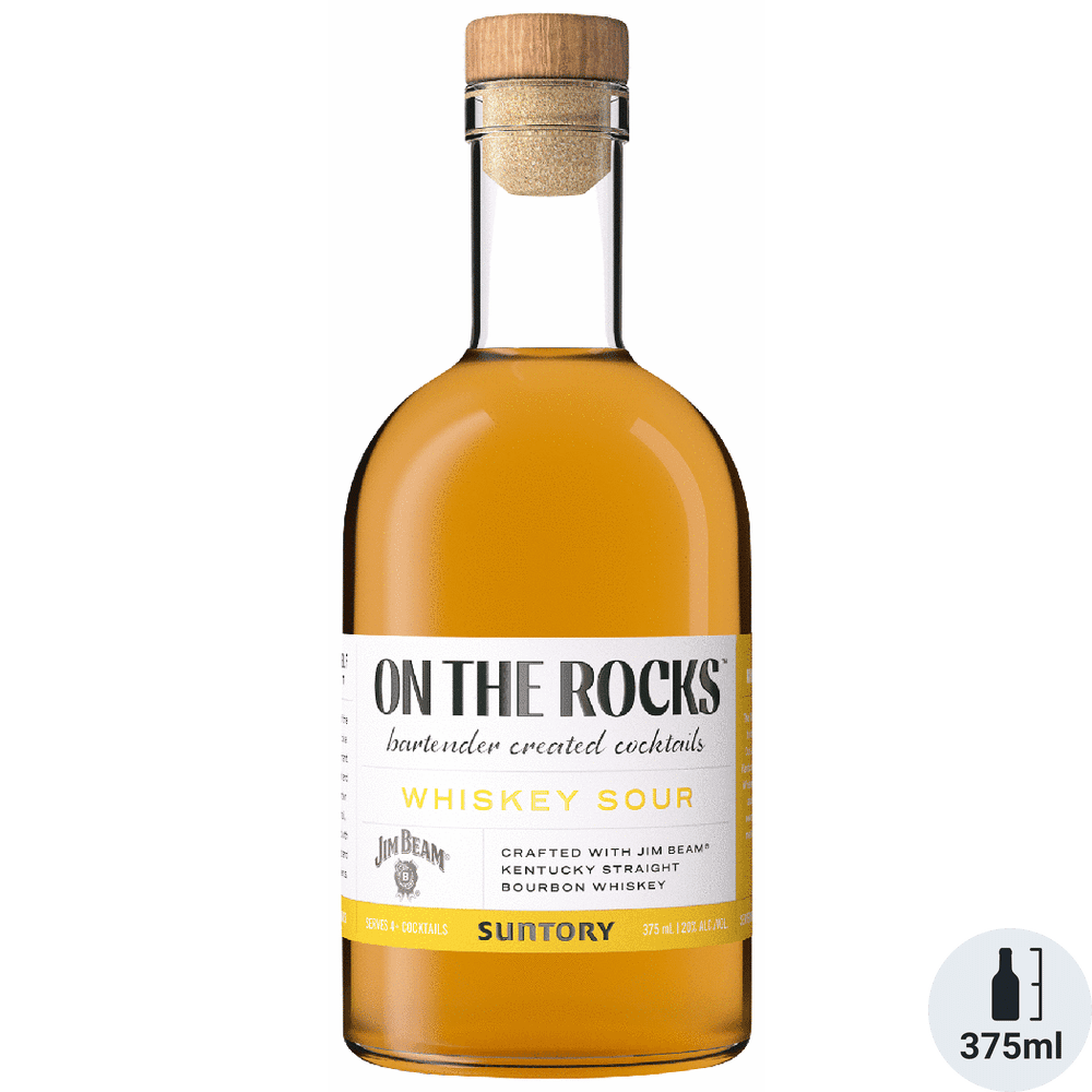 ON THE ROCKS WHISKEY SOUR 375ML