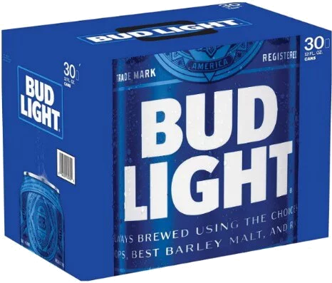 BUDWEISER LT 12OZ CANS 30PK