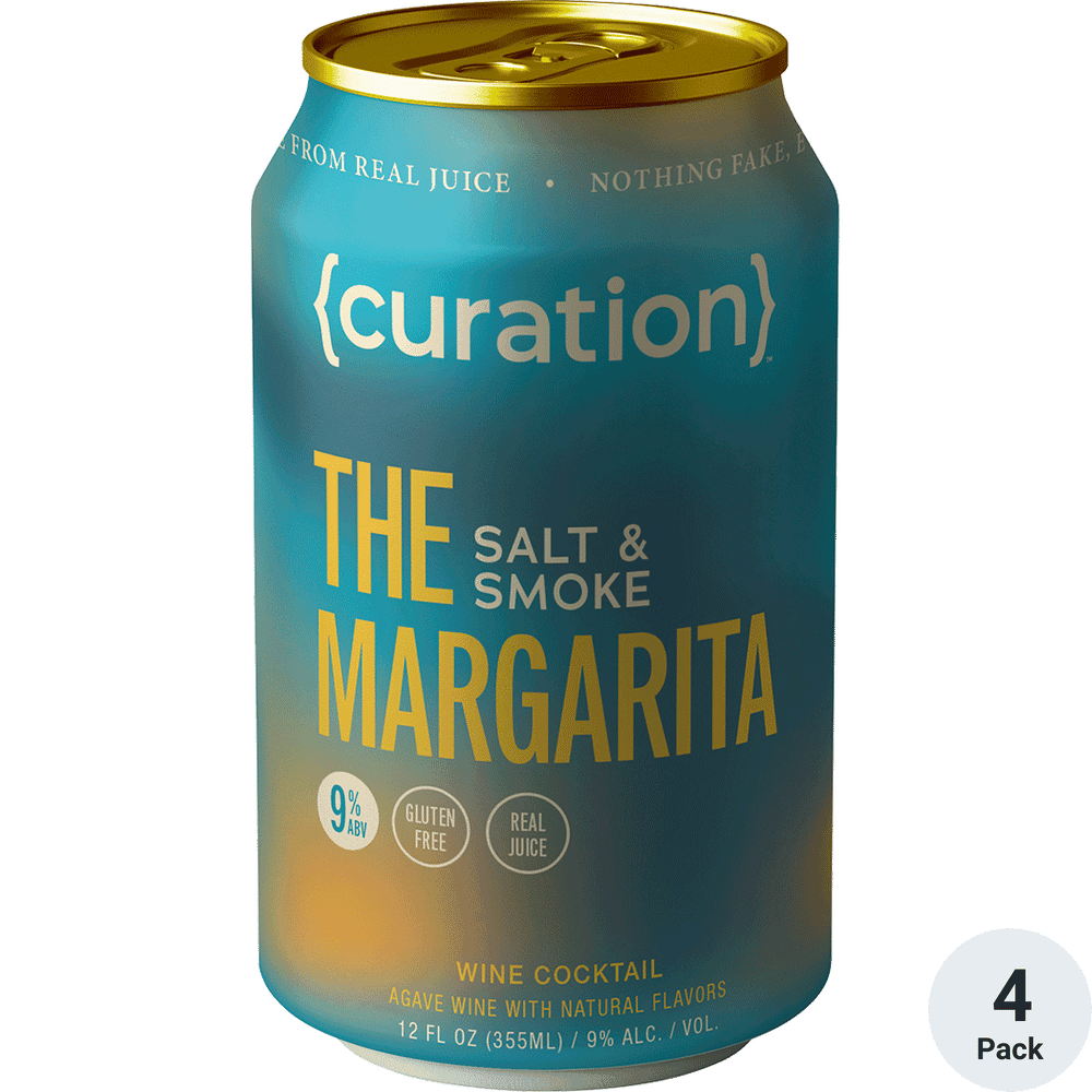 CURATION SALT& SMOKE MARGARITA 4PK