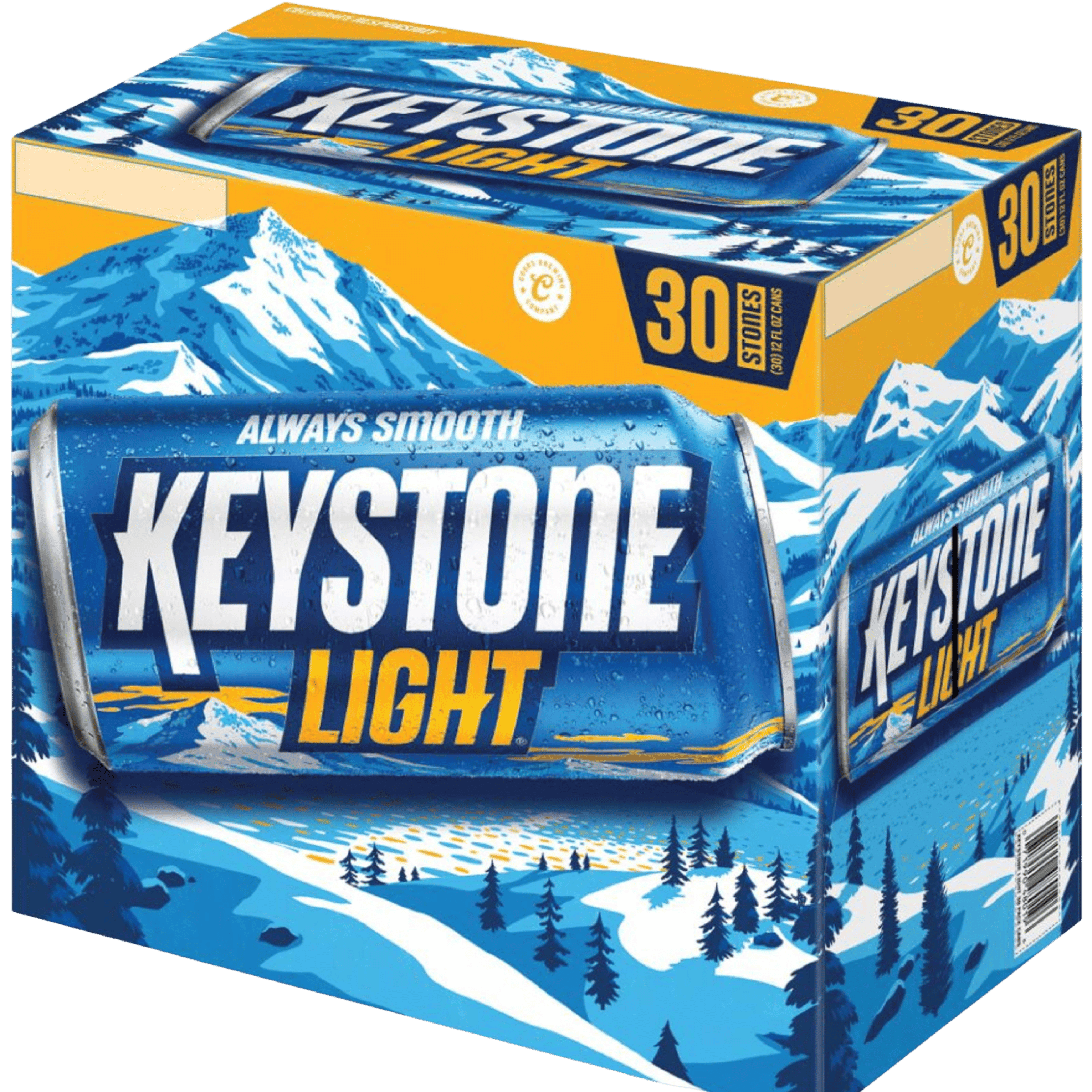 KEYSTONE LIGHT 12OZ CANS 30PK