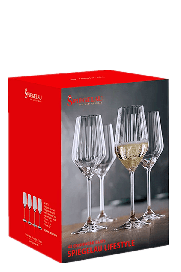 SPIEGELAU WINE LOVER CHAMPAGNE 4PK