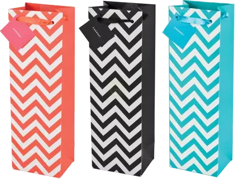 CAKEWALK CHEVRON STRIPED BAG