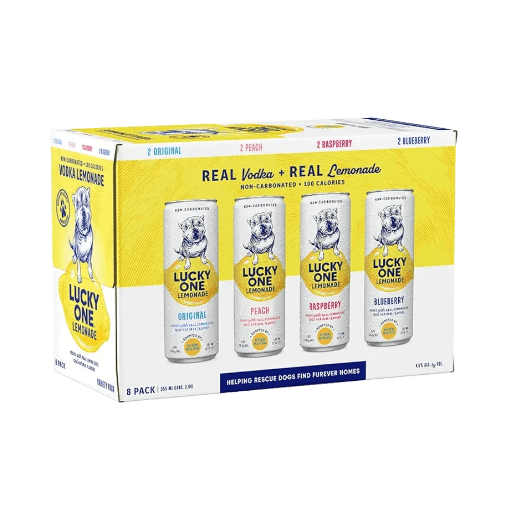 LUCKY ONE BY HIGH NOON SAMPLER LEMONADE 8PK