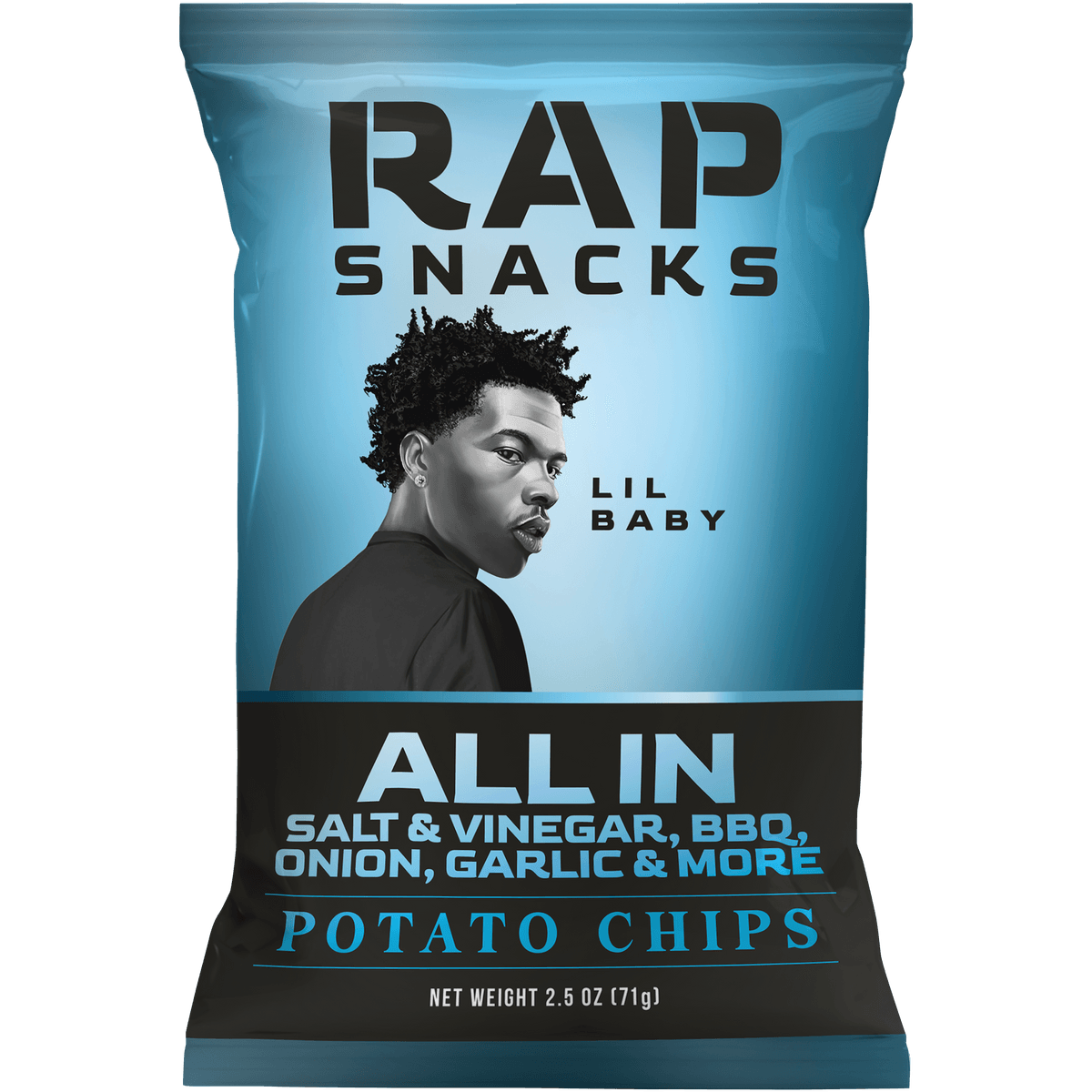 RAP SNACKS ALL IN ORGINAL 2.5OZ