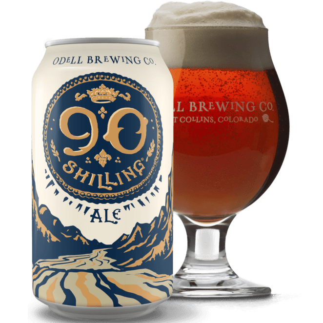 ODELL 90 SHILLING ALE 12OZ CANS 12PK