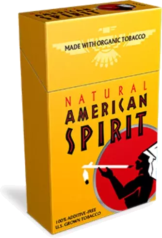 AMERICAN SPIRITS YELLOW BOX