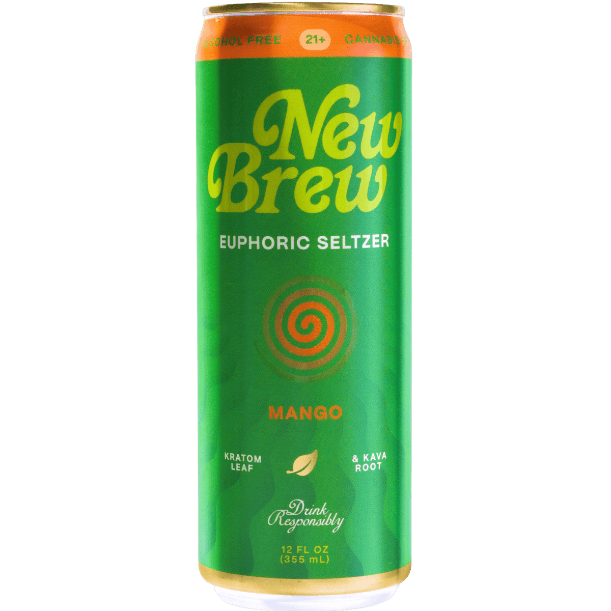 NA-NEW BREW SELTZER MANGO 12OZ