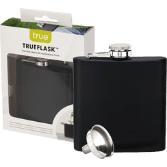 TRUE BRANDS FLASK BLACK MATTE EACH