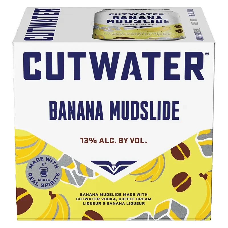 CUTWATER BANANA MUDSLIDE 4PK