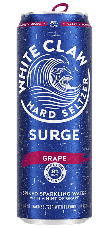 WHITE CLAW SURGE SURGE GRAPE 19.2OZ 19OZ