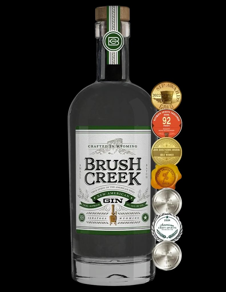 BRUSH CREEK GIN 750ML