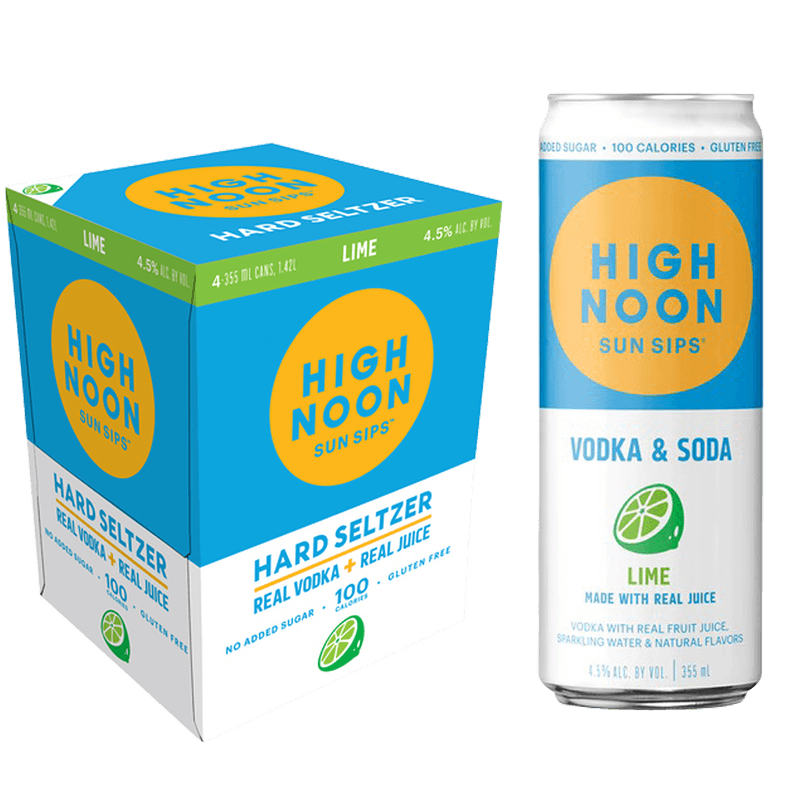 HIGH NOON LIME TEQUILA SODA 4PK