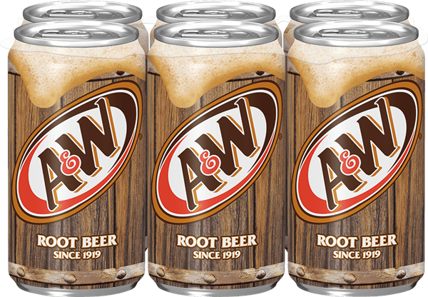 NA-A&W ROOTBEER 12OZ CAN 6PK