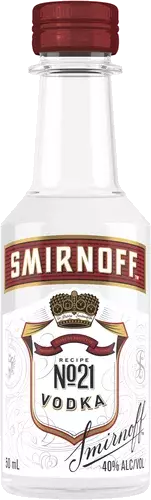 SMIRNOFF VODKA 80 PROOF 50ML