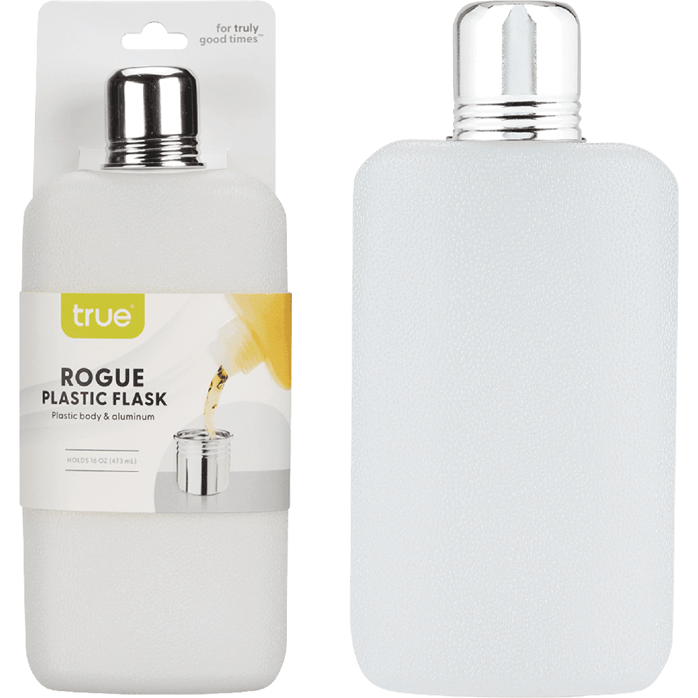 TRUE BRANDS FLASK--8OZ 8.0OZ