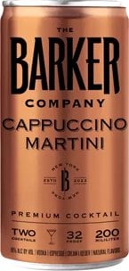 Q-THE BARKER COMPANY CAPPUCCINO MARTINI 200ML
