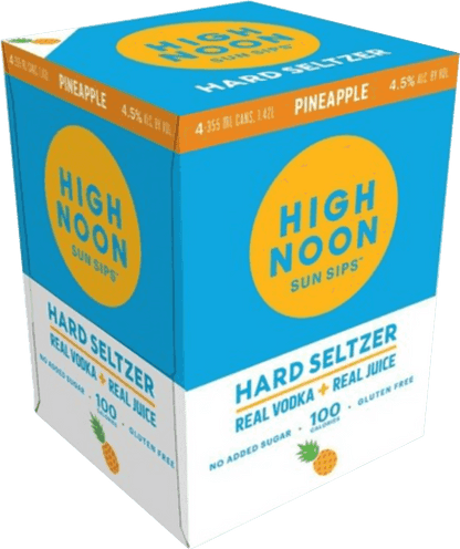 HIGH NOON PINEAPPLE VODKA SODA 4PK