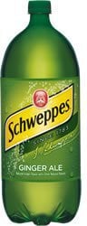 NA-SCHWEPPES GINGER ALE 2L