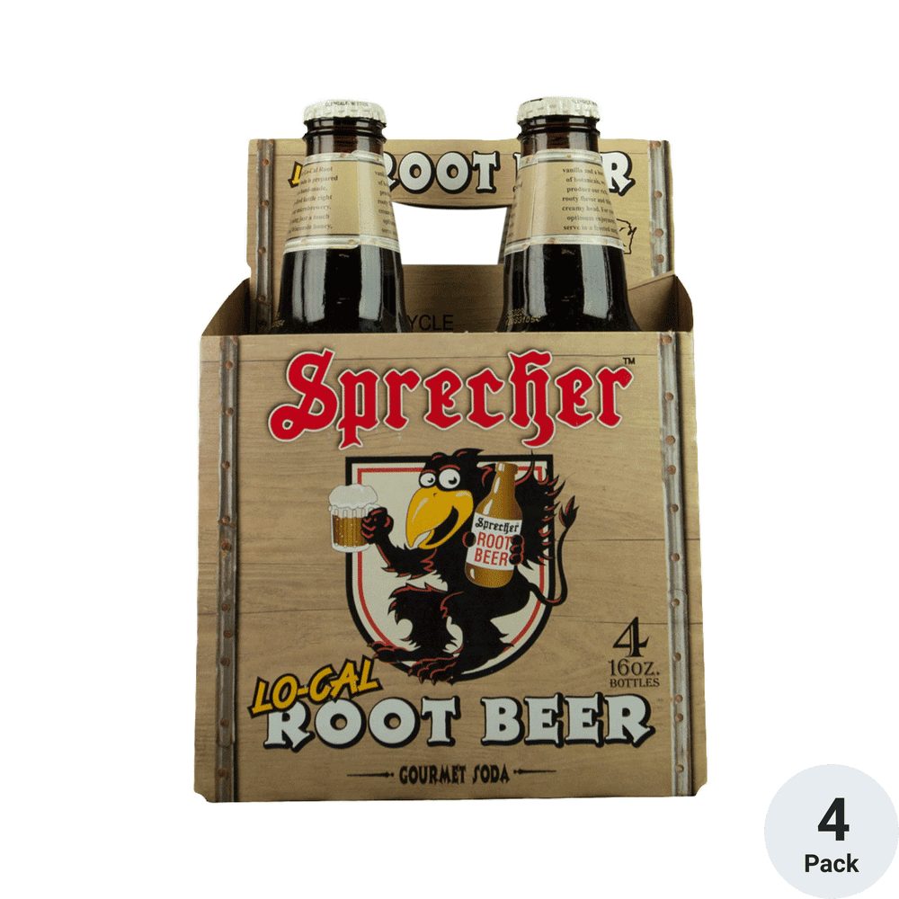 NA-SPRECHER SODA LO-CAL ROOT BEER 4PK