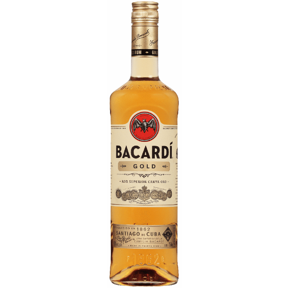 BACARDI RUM GOLD 750ML