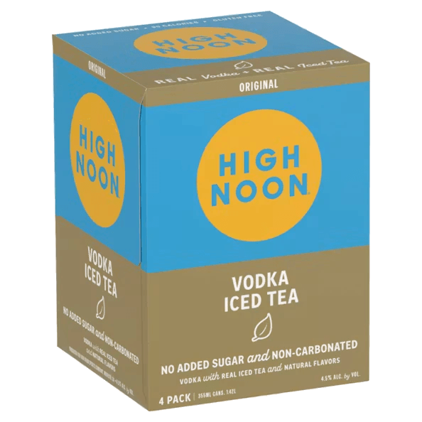 HIGH NOON VODKA ICE TEA 4PK