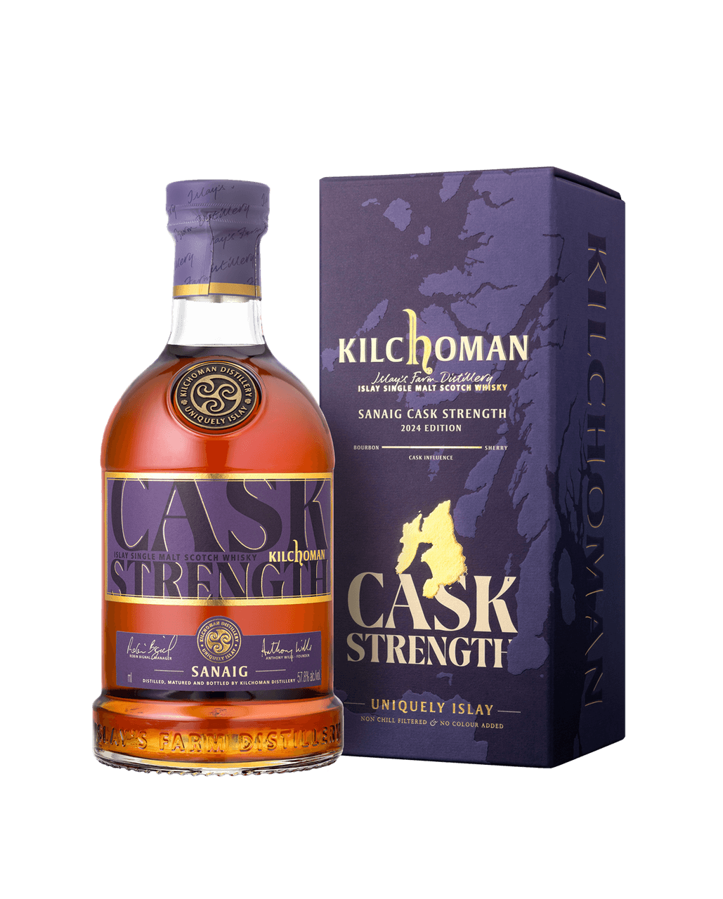 KILCHOMAN DISTILLERY SANIG CASK STRENGTH 700ML