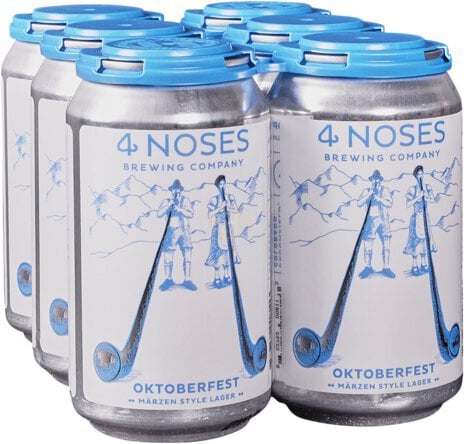 4 NOSES BREWING CO OKTOBERFEST MARZEN 12OZ CANS 6PK