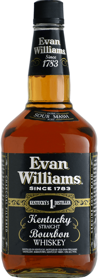EVAN WILLIAMS WHISKEY BLACK 1.75L