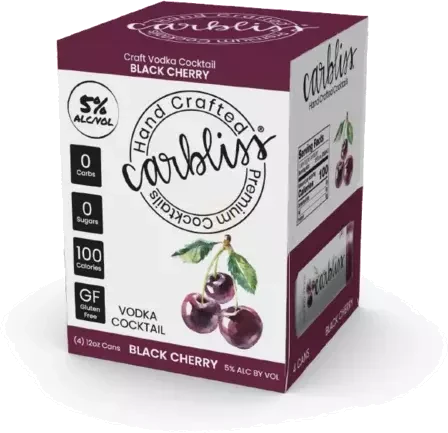 CARBLISS BLACK CHERRY 4PK