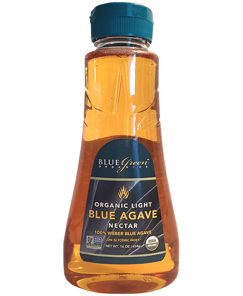 BLUE GREEN ORGANICS AGAVE NECTAR LIGHT 16OZ