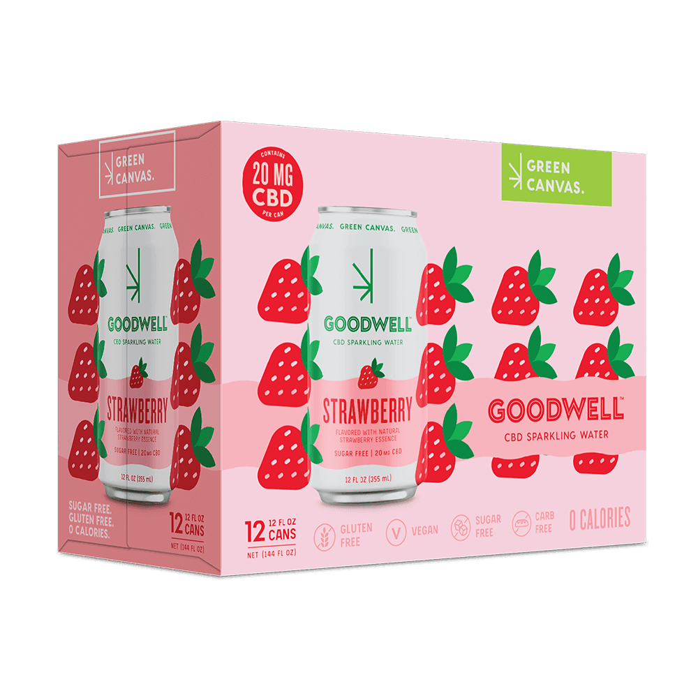 GOODWELL CBD STRAWBERRY 12PK