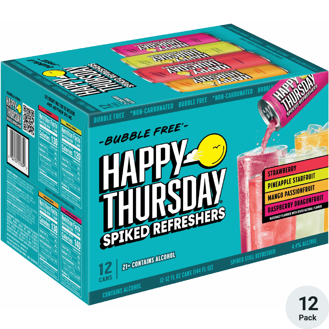 HAPPY THURSDAY SAMPLER BUBBLE FREE 12PK