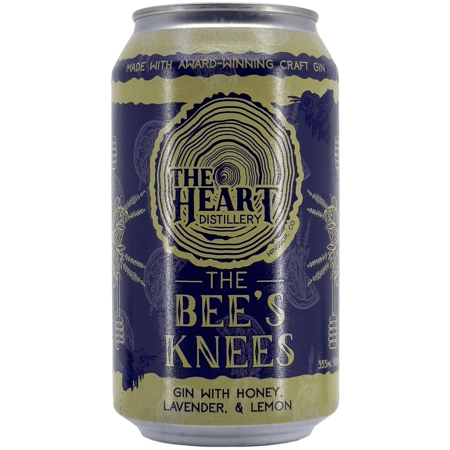 Q-THE HEART DISTILLERY BEE'S KNEES 355ML