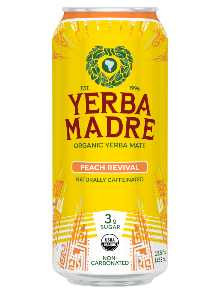 NA-YERBA MATE PEACH REVIVAL 16OZ