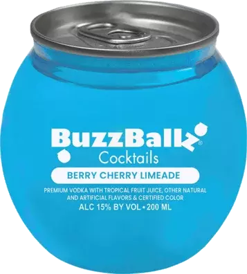 Q-BUZZ BALLZ BERRY CHERRY LIMEADE 200ML