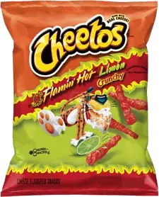 CHEETOS FLAMING HOT LIMON 2.75OZ