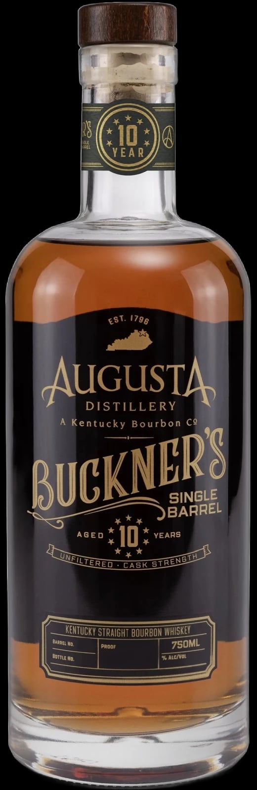 BUCKNER'S 10 YR BOURBON SIB 750ML