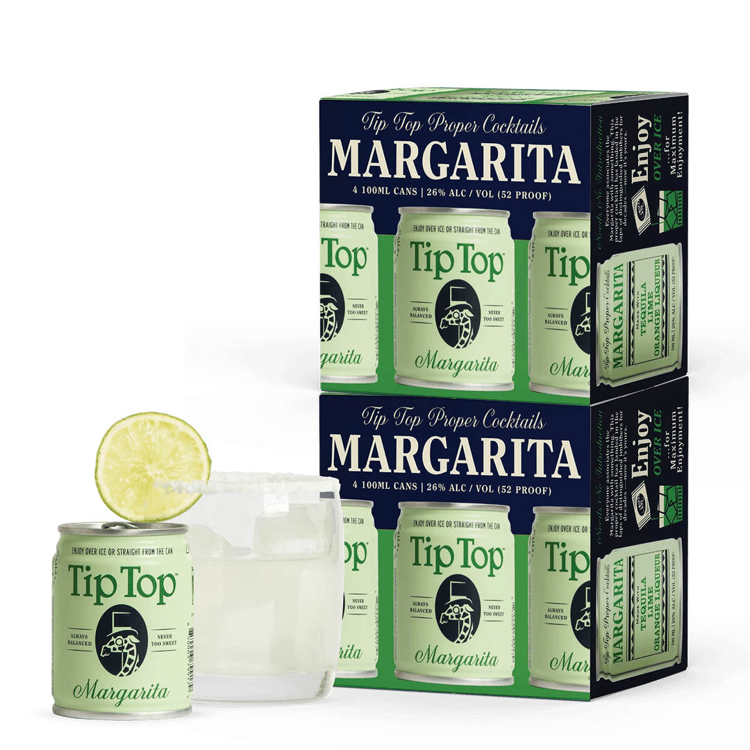 TIP TOP COCKTAILS MARGARITA 4PK