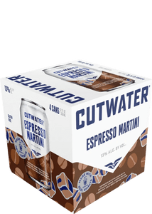 CUTWATER ESPRESSO MARTINI 4PK