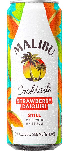 Q-MALIBU STRAWBERRY DAQUIRI 355ML