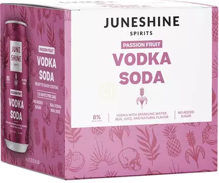 JUNE SHINE SPIRITS PASSION FRUIT 4PK